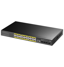 Коммутатор CUDY GS5024PS4-400W, черный