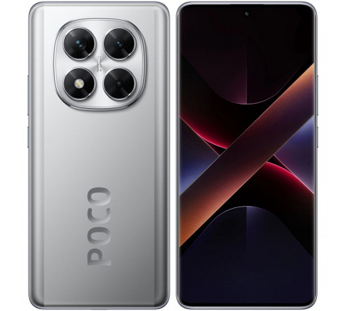 Смартфон POCO X7 5G 8+256Gb серебристый (MZB0IQ9RU)