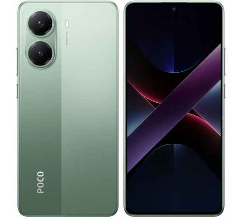 Смартфон POCO X7 Pro 5G 12+256Gb зеленый (MZB0J2KRU)