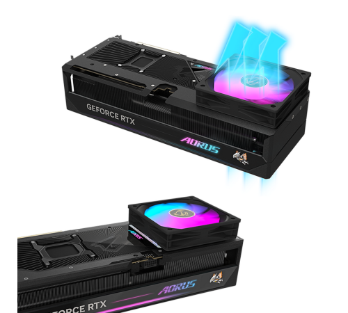 Видеокарта Gigabyte RTX5080 MASTER 16GB, GDDR7/256-bit