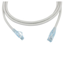 Патч-корд Hyperline U/UTP, Cat.6, LSZH, 2 м, серый