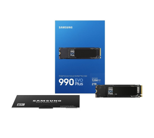 Твердотельный накопитель Samsung 990 EVO Plus, 2TB, M.2(22x80mm)