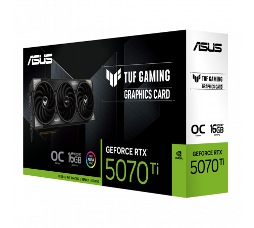 Видеокарта ASUS RTX5070Ti TUF GAMING 16GB, GDDR7/256-bit