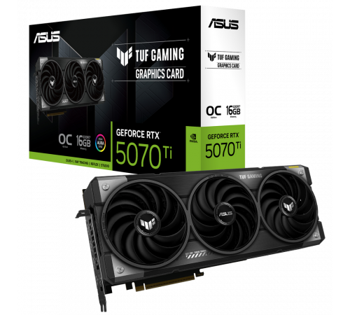 Видеокарта ASUS RTX5070Ti TUF GAMING 16GB, GDDR7/256-bit