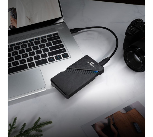 Внешний накопитель SSD 2TB ADATA SE920, USB 4, черный