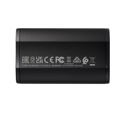 Твердотельный накопитель SSD ADATA 500GB SD810 SD810-500G-CBK USB 3.2 Gen 2x2 Type-C,2000/2000