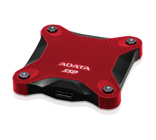 Внешний накопитель SSD 2TB ADATA SD620, USB 3.1, черный/красный