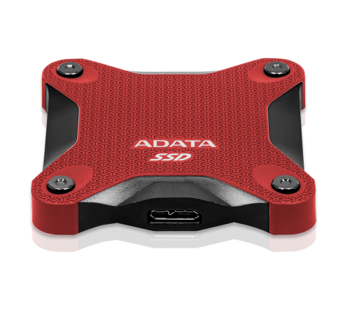Внешний накопитель SSD 2TB ADATA SD620, USB 3.1, черный/красный