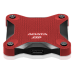 Внешний накопитель SSD 2TB ADATA SD620, USB 3.1, черный/красный
