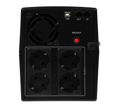 Источник бесперебойного питания Ippon Back Basic 2200 Euro, черный