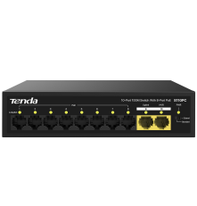 Коммутатор Tenda S110PC, черный