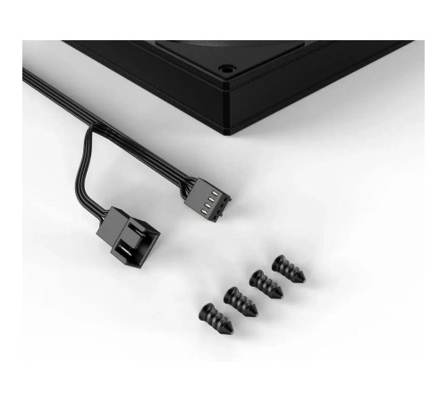 Вентилятор для корпуса ID-Cooling AS-120-K, черный (комплект 3 шт.)
