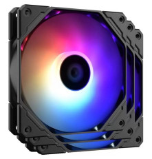 Вентилятор для корпуса ID-Cooling TF-12025-PRO ARGB TRIO, черный (комплект 3 шт.)