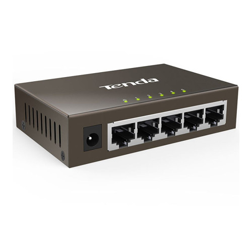 Коммутатор Tenda TEG1005D, черный