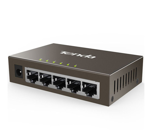 Коммутатор Tenda TEG1005D, черный