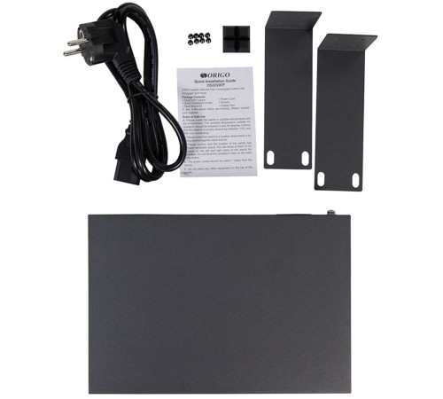 Коммутатор ORIGO OS2210FP/120W/A1A, черный