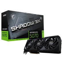 Видеокарта MSI RTX5070 SHADOW 3X OC 12GB, GDDR7/192-bit
