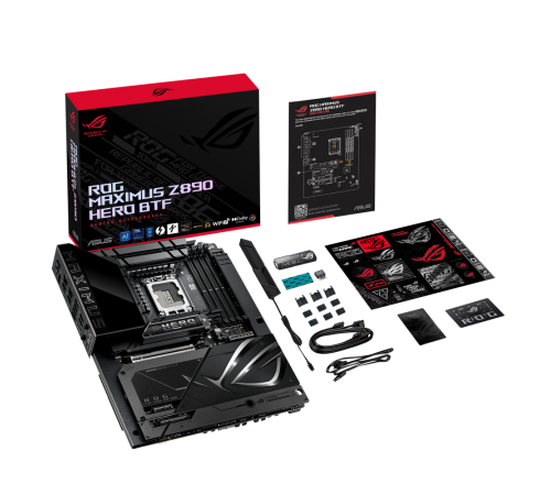 Материнская плата ASUS ROG MAXIMUS Z890 HERO BTF (LGA1851)