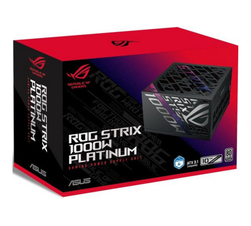 Блок питания 1000 Вт ASUS ROG-STRIX-1000P-GAMING, черный
