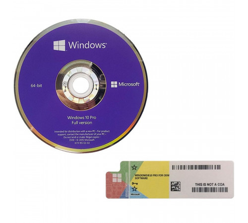 Операционная система Microsoft Windows 10 Professional Конверт OEM (FQC-08909)