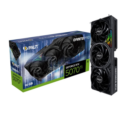 Видеокарта Palit RTX5070Ti GAMINGPRO 16GB, GDDR7/256-bit
