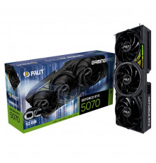 Видеокарта Palit RTX5070 GAMINGPRO OC 12GB GDDR7 192bit 3xDP HDMI 3FAN RTL