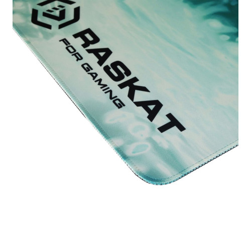 Игровой коврик для мыши Raskat Paladin IP - L, черный/зеленый