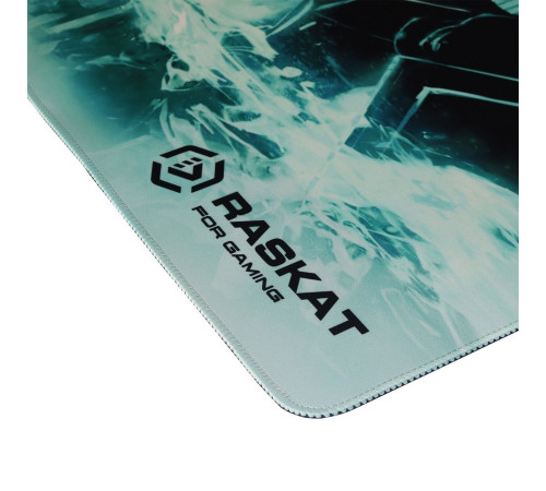 Игровой коврик для мыши Raskat Paladin IP - M, черный/зеленый