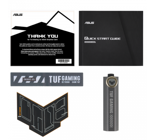 Видеокарта ASUS RX9070XT TUF GAMING OC 16GB, GDDR6/256-bit