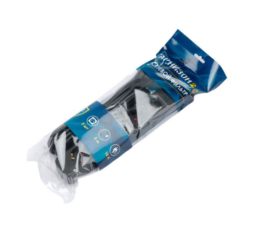 Сетевой фильтр Гарнизон EPS-5-B-5, 5 розеток, 5 м, черный