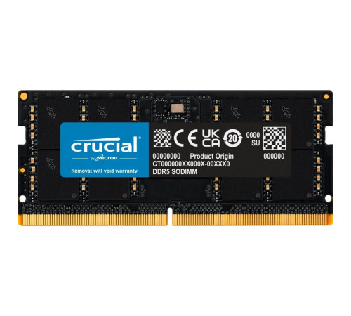 Модуль памяти Crucial 32GB DDR5 5600 SODIMM