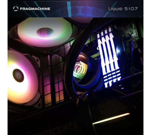 Персональный компьютер игровой FragMachine Liquid  5107 Intel i5-13600KF/DDR5 32GB/SSD 2Tb/RTX 4070Ti Super