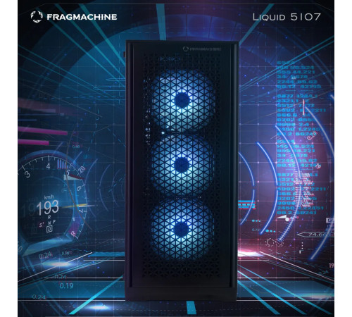Персональный компьютер игровой FragMachine Liquid  5107 Intel i5-13600KF/DDR5 32GB/SSD 2Tb/RTX 4070Ti Super