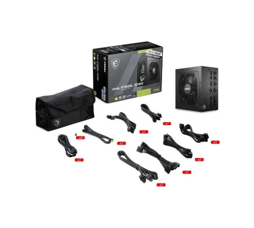 Блок питания 750 Вт MSI MAG A750GL PCIE5 EU