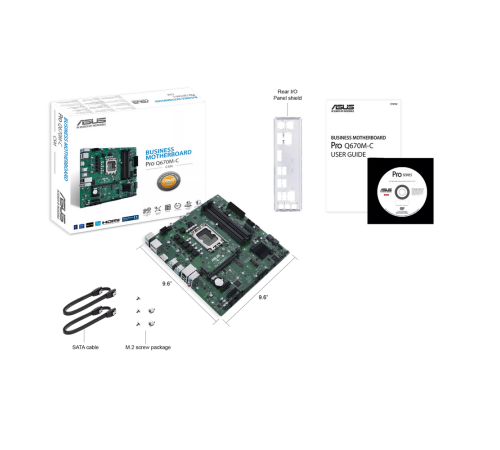Материнская плата ASUS PRO Q670M-C-CSM (LGA1700)