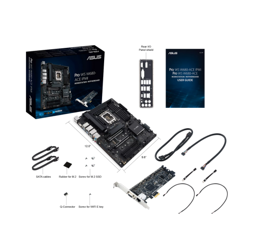 Материнская плата ASUS PRO WS W680-ACE IPMI (LGA1700)GA 2x2.5GLAN