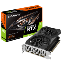 Видеокарта Gigabyte RTX3050 WINDFORCE OC V2 6GB, GDDR6/96-bit