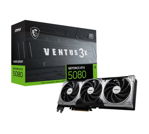 Видеокарта MSI RTX5080 VENTUS 3X OC 16GB, GDDR7/256-bit