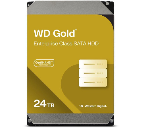 Жесткий диск 24TB Western Digital Gold WD242KRYZ