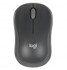 Мышь Logitech M186 черный/серый оптическая (1000dpi) беспроводная USB2.0 для ноутбука (2but)