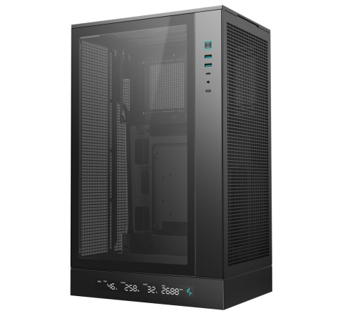 Корпус Deepcool CH270 DIGITAL, черный