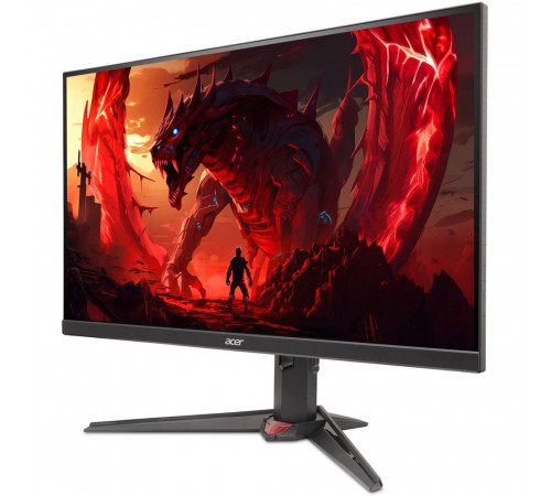 Монитор 27" ACER XV272UF3bmiiprx Black (IPS, 2560x1440, 0,5 / 1ms, 400cd, 300Hz, 2xHDMI(2.1) + 1xDP(1.4) + Audio Out, Speakers 2Wx2, sync: FreeSync Premium, hdr: HDR 400, hadj 150, Vesa: 100x100)