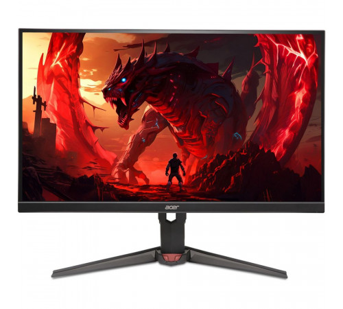 Монитор 27" ACER XV272UF3bmiiprx Black (IPS, 2560x1440, 0,5 / 1ms, 400cd, 300Hz, 2xHDMI(2.1) + 1xDP(1.4) + Audio Out, Speakers 2Wx2, sync: FreeSync Premium, hdr: HDR 400, hadj 150, Vesa: 100x100)