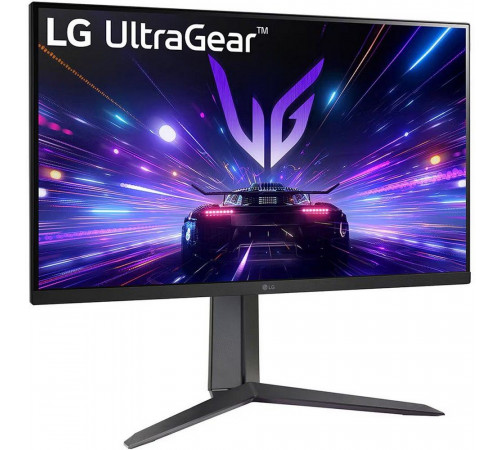Монитор 27" LG 27GS65F-B IPS, 1920x1080, 180Hz, 1ms, 300сd/m, 1000:1, HDR10, HDMI(2.0), DP(1.4), HAS, Pivot, Swivel, ExPSU, Vesa 100, Black