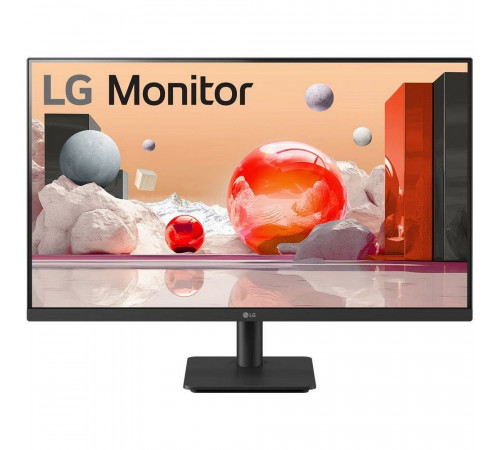 Монитор 27" LG 27MS500-B IPS, 1920x1080, 100Hz, 5ms, 250сd/m, 1300:1, 2xHDMI(1.4), ExPSU, Vesa 75, Black