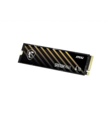 Твердотельный накопитель MSI SPATIUM M461, 4TB, M.2(22x80mm), NVMe, PCIe 4.0 x4, 3D QLC, R/W 5000/4200, IOPs 600 000/850 000, TBW 900, DWPD 0.12