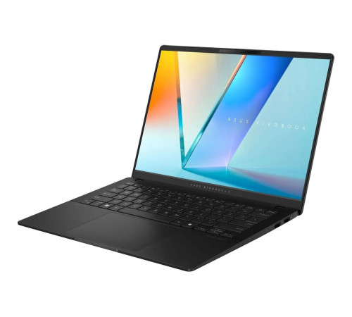 Ноутбук ASUS Vivobook S14 OLED S5406SA-QD100 Intel Core Ultra 7 258V/16Gb/1Tb/14"/OLED/FHD+/60Hz/NoOS/Black (90NB15R3-M00BP0)