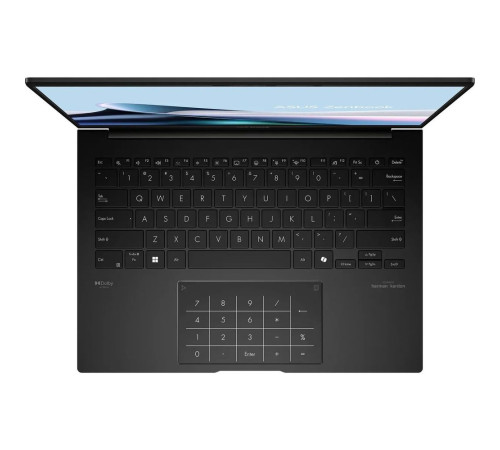 Ноутбук ASUS Zenbook 14 OLED UM3406HA-QD081 AMD Ryzen 7 8840HS/16Gb/1Tb/14"/OLED/FHD+/60Hz/NoOS/Black (90NB1271-M00550)