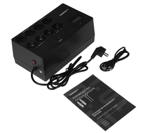 Источник бесперебойного питания Ippon Kirpich 850, черный