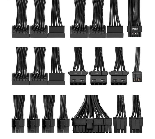 Блок питания 1200 Вт Exegate EX297235RUS, черный